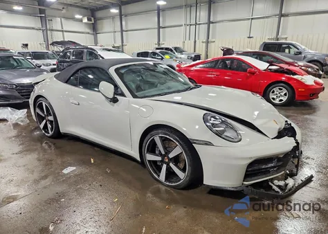 2025 Porsche 911 Carrera from USA, damaged, VIN WP0CA2A96SS236050